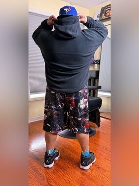 GORGEOUS JORDAN AOP* SHORTS!!!
Air Jordan Mesh Breathable Basketball Shorts.